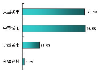 经销商的网点分布级别